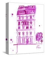 XOXO Pink Paris-Jessica Durrant-Stretched Canvas