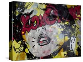 xoxoxo-Dan Monteavaro-Stretched Canvas