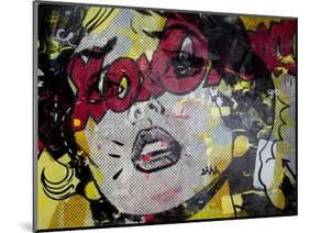 xoxoxo-Dan Monteavaro-Mounted Giclee Print