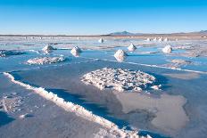 Salt Lake - Salar De Uyuni in Bolivia-xura-Photographic Print