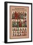 XV Century, Women Get the Bright Colors of Modern Attire-Friedrich Hottenroth-Framed Art Print