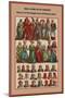 XV Century, Women Get the Bright Colors of Modern Attire-Friedrich Hottenroth-Mounted Art Print