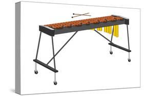 Xylophone and Mallets, Percussion, Musical Instrument-Encyclopaedia Britannica-Stretched Canvas