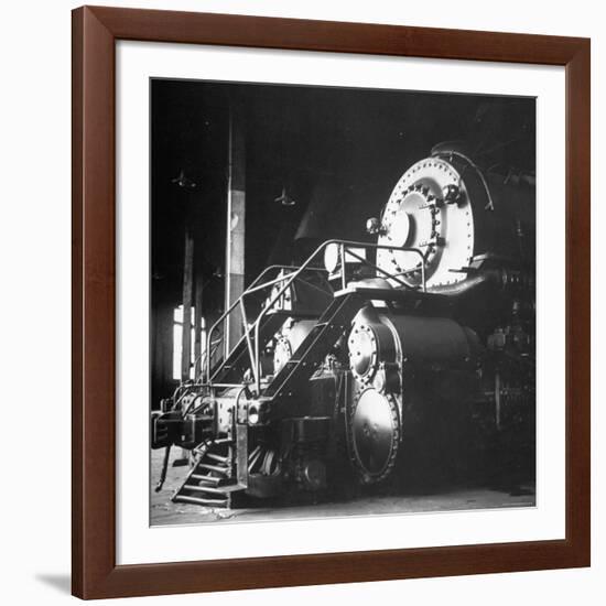 Y-6 Compound Mallet Freight Steam Locomotive Belonging to the Norfolk and Western Railway-Walker Evans-Framed Photographic Print