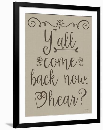 Y'all Come Back-Leslie Wing-Framed Giclee Print