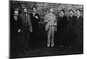 Y.B. Yeats with His Literary Circle, Sussex, 1914-English Photographer-Mounted Photographic Print