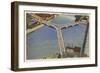 Y Bridge, Zanesville-null-Framed Premium Giclee Print