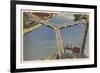 Y Bridge, Zanesville-null-Framed Art Print