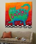 Funny Kitty and Fish-Y^ Hope-Loft Art