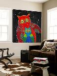 Funny Owl III-Y^ Hope-Loft Art