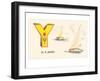 Y is a Yacht-null-Framed Art Print