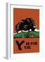 Y is for Yak-Charles Buckles Falls-Framed Art Print