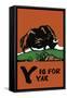 Y is for Yak-Charles Buckles Falls-Framed Stretched Canvas