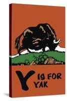 Y is for Yak-Charles Buckles Falls-Stretched Canvas