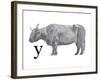 Y is for Yak-Stacy Hsu-Framed Art Print