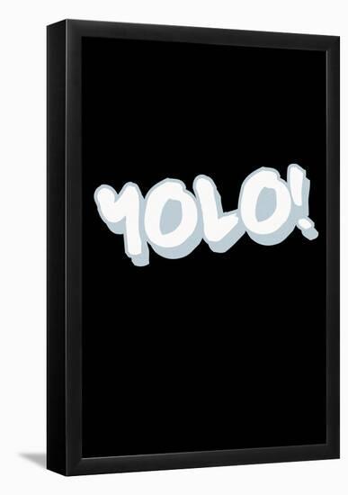 Y.O.L.O! - Tag-null-Framed Poster