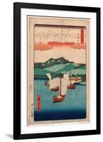 Yabase No Kihan-Utagawa Hiroshige-Framed Giclee Print