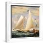 Yacht America, 1851-Fitz Hugh Lane-Framed Giclee Print