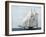 Yacht "America," First Winner of the America's Cup Race, in a Later Rig-null-Framed Giclee Print