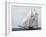 Yacht "America," First Winner of the America's Cup Race, in a Later Rig-null-Framed Giclee Print