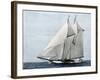 Yacht "America," First Winner of the America's Cup Race, in a Later Rig-null-Framed Giclee Print