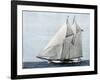 Yacht "America," First Winner of the America's Cup Race, in a Later Rig-null-Framed Giclee Print