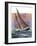 "Yacht and Steamship,"January 23, 1932-Anton Otto Fischer-Framed Giclee Print