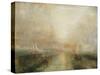 Yacht Approaching the Coast-J. M. W. Turner-Stretched Canvas