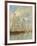 Yacht Basin at Trouville-Deauville, c.1895-6-Eugene Louis Boudin-Framed Giclee Print