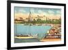 Yacht Basin, St. Petersburg, Florida-null-Framed Premium Giclee Print