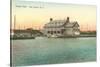 Yacht Club, Bay Head, New Jersey-null-Stretched Canvas