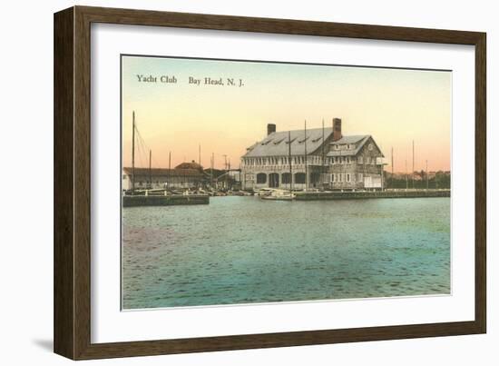 Yacht Club, Bay Head, New Jersey-null-Framed Art Print