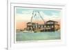 Yacht Club, Coronado, San Diego, California-null-Framed Premium Giclee Print