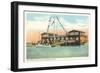 Yacht Club, Coronado, San Diego, California-null-Framed Art Print