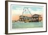 Yacht Club, Coronado, San Diego, California-null-Framed Art Print