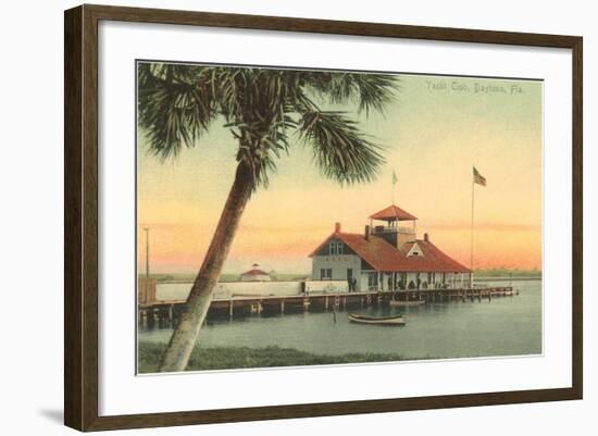 Yacht Club, Daytona, Florida-null-Framed Art Print