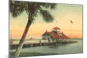 Yacht Club, Daytona, Florida-null-Mounted Art Print