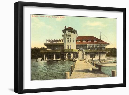 Yacht Club, Detroit, Michigan-null-Framed Art Print