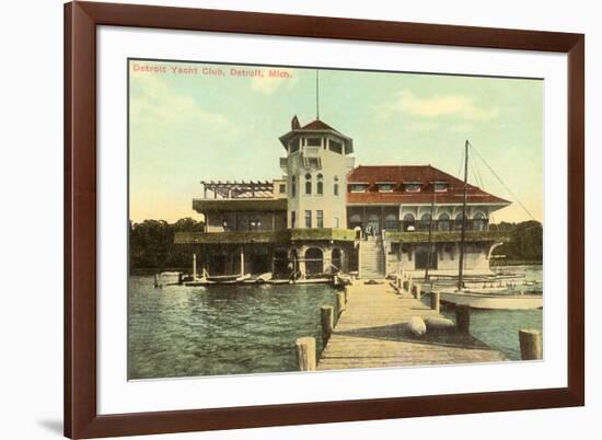 Yacht Club, Detroit, Michigan-null-Framed Premium Giclee Print