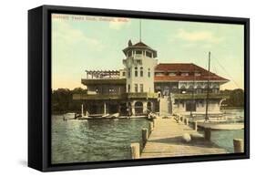 Yacht Club, Detroit, Michigan-null-Framed Stretched Canvas