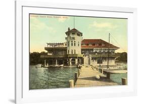 Yacht Club, Detroit, Michigan-null-Framed Art Print