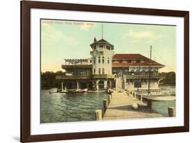 Yacht Club, Detroit, Michigan-null-Framed Art Print