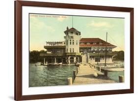 Yacht Club, Detroit, Michigan-null-Framed Art Print