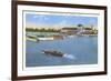 Yacht Club, Detroit, Michigan-null-Framed Premium Giclee Print