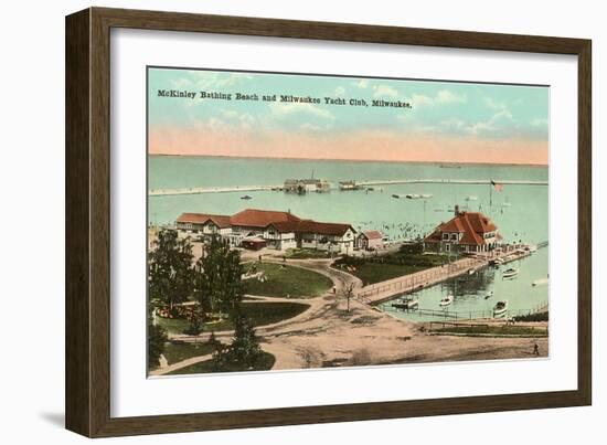 Yacht Club, Milwaukee, Wisconsin-null-Framed Art Print