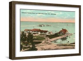 Yacht Club, Milwaukee, Wisconsin-null-Framed Art Print