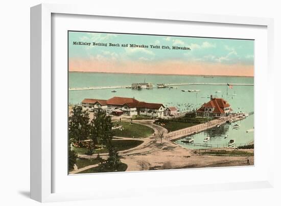 Yacht Club, Milwaukee, Wisconsin-null-Framed Art Print