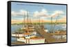 Yacht Club, New London, Connecticut-null-Framed Stretched Canvas