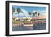 Yacht Club, New Smyrna Beach-null-Framed Art Print