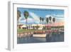 Yacht Club, New Smyrna Beach-null-Framed Art Print